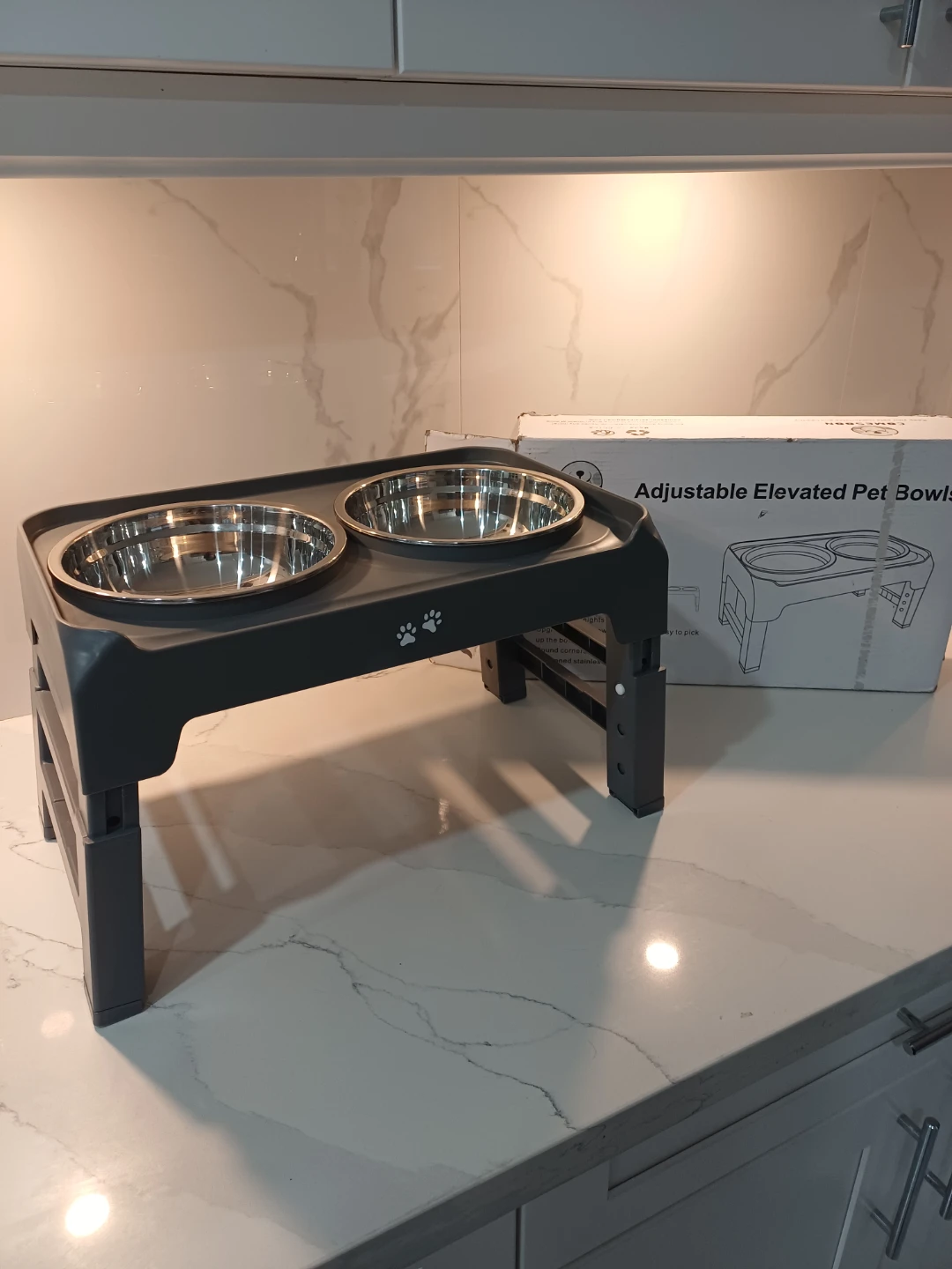 COMESOON Adjustable Elevated Pet Bowls - New in Box! - photo 4