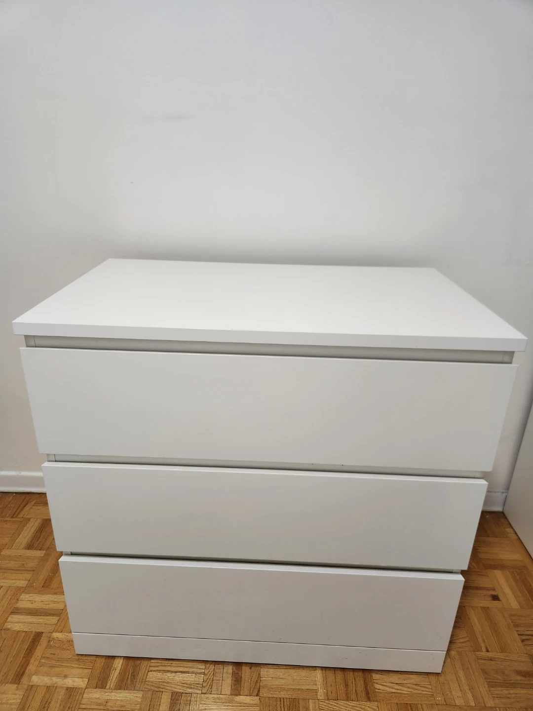 White 3-Drawer Dresser - Great Condition!