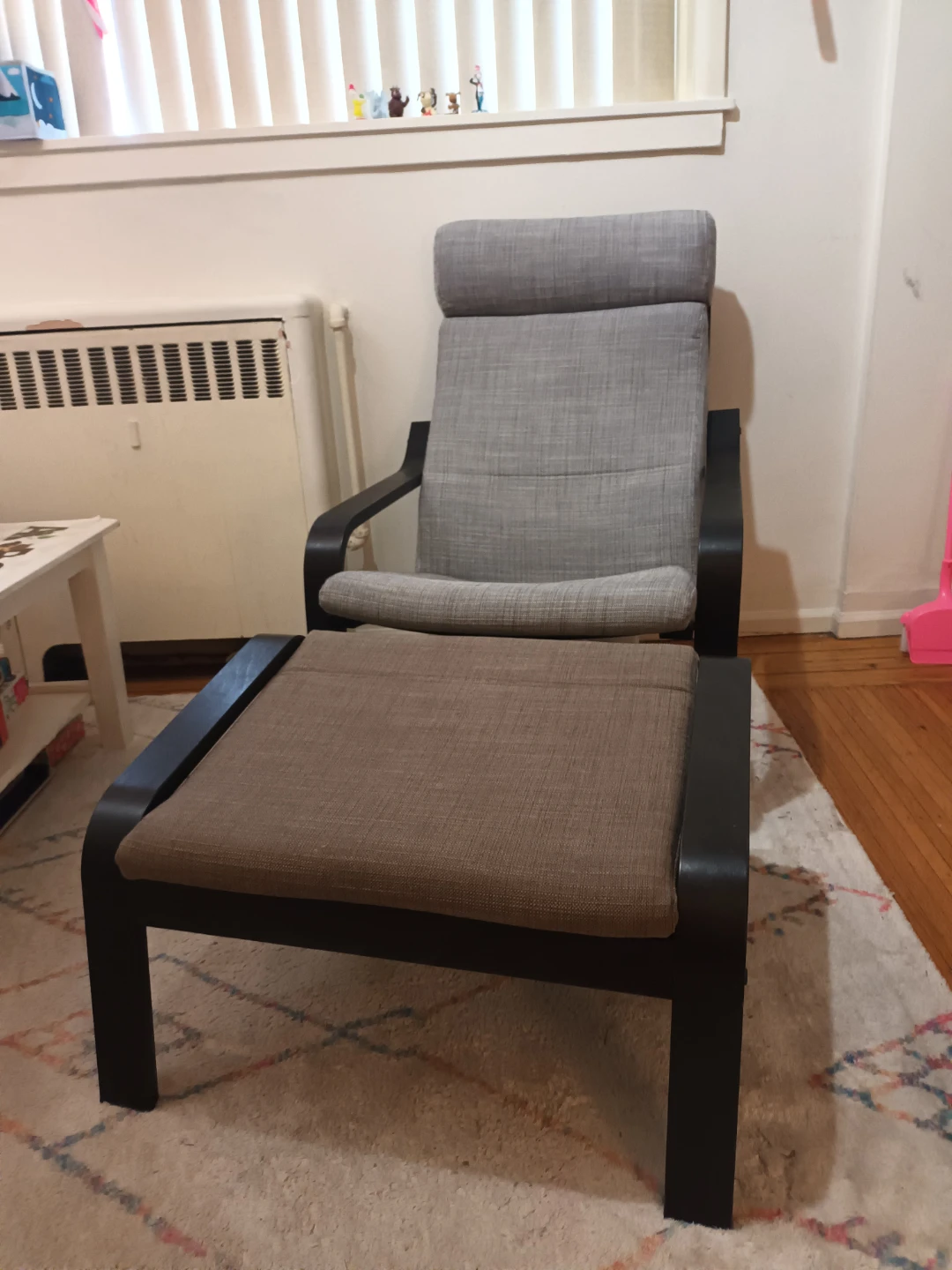 IKEA POÄNG Armchair & Footstool - photo 3