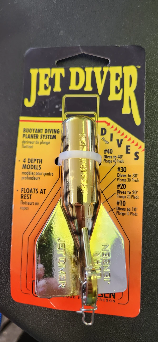 Luhr Jensen Jet Diver Buoyant Diving Planer