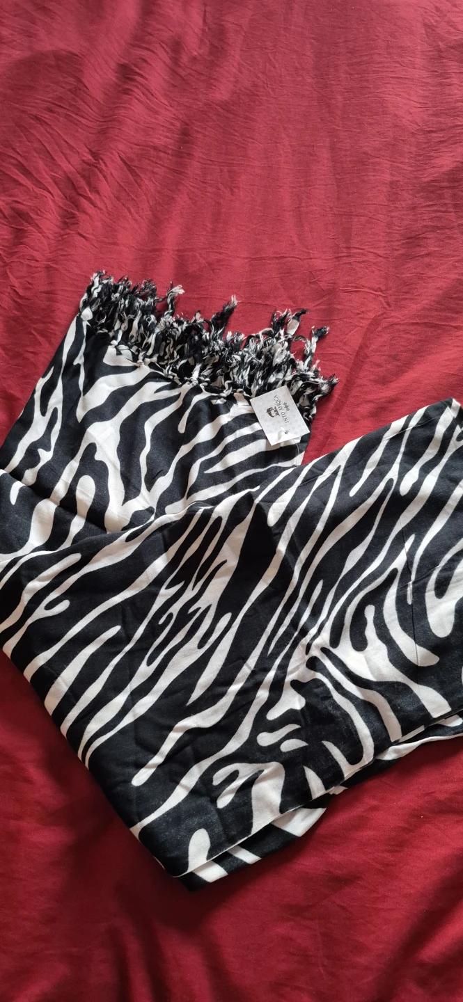 Into Africa Zebra Print Sarong - photo 2
