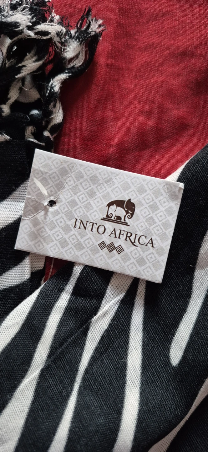 Into Africa Zebra Print Sarong - photo 3