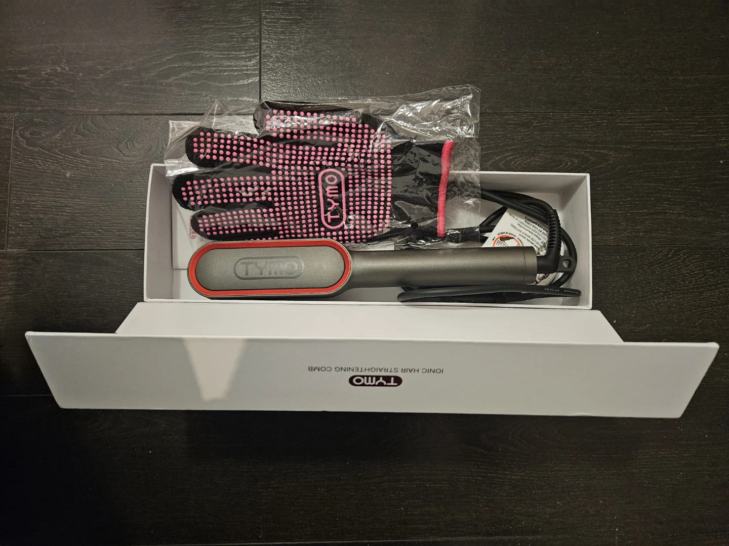 TYMO Ring Plus Ionic Hair Straightening Comb - photo 2