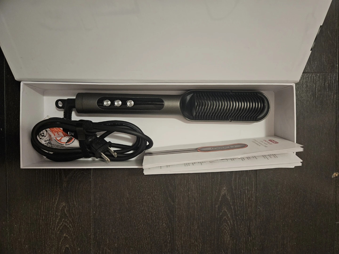 TYMO Ring Plus Ionic Hair Straightening Comb - photo 4