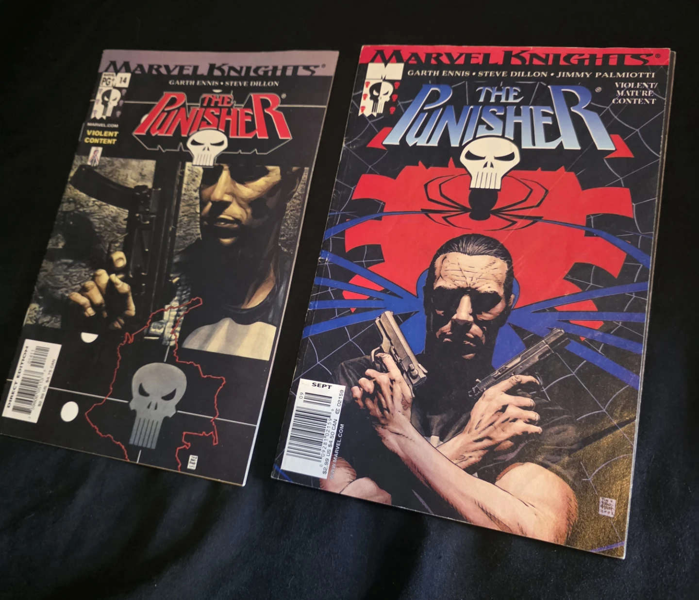 Marvel Knights The Punisher Comic Books