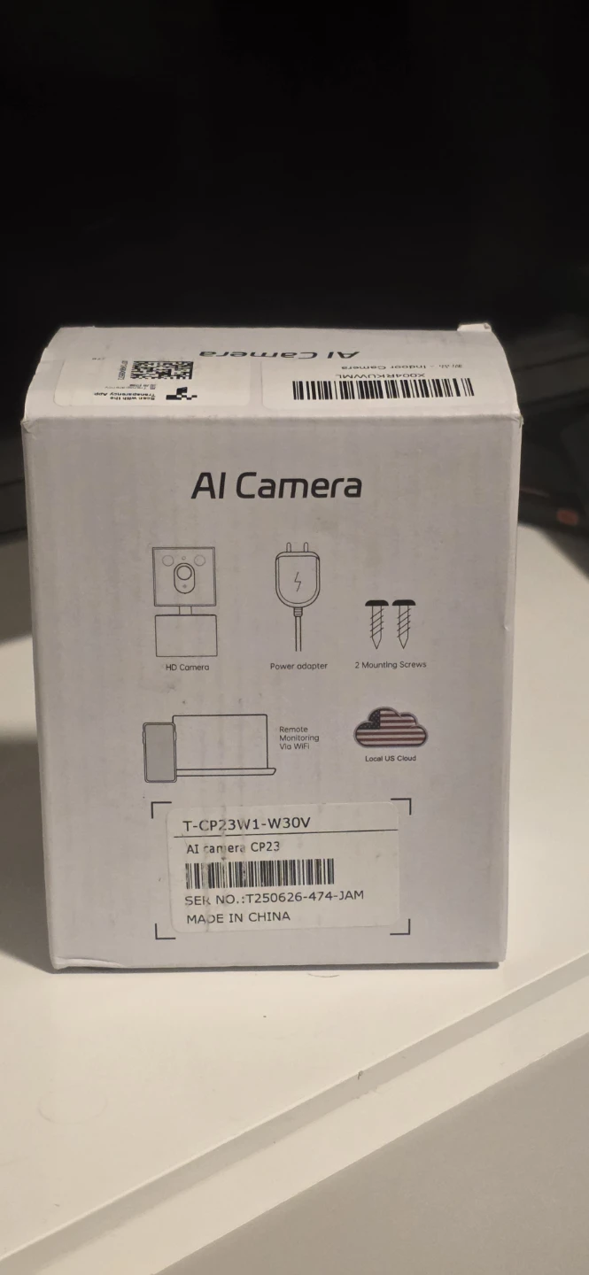New AI Camera - T-CP23W1-W30V - photo 3