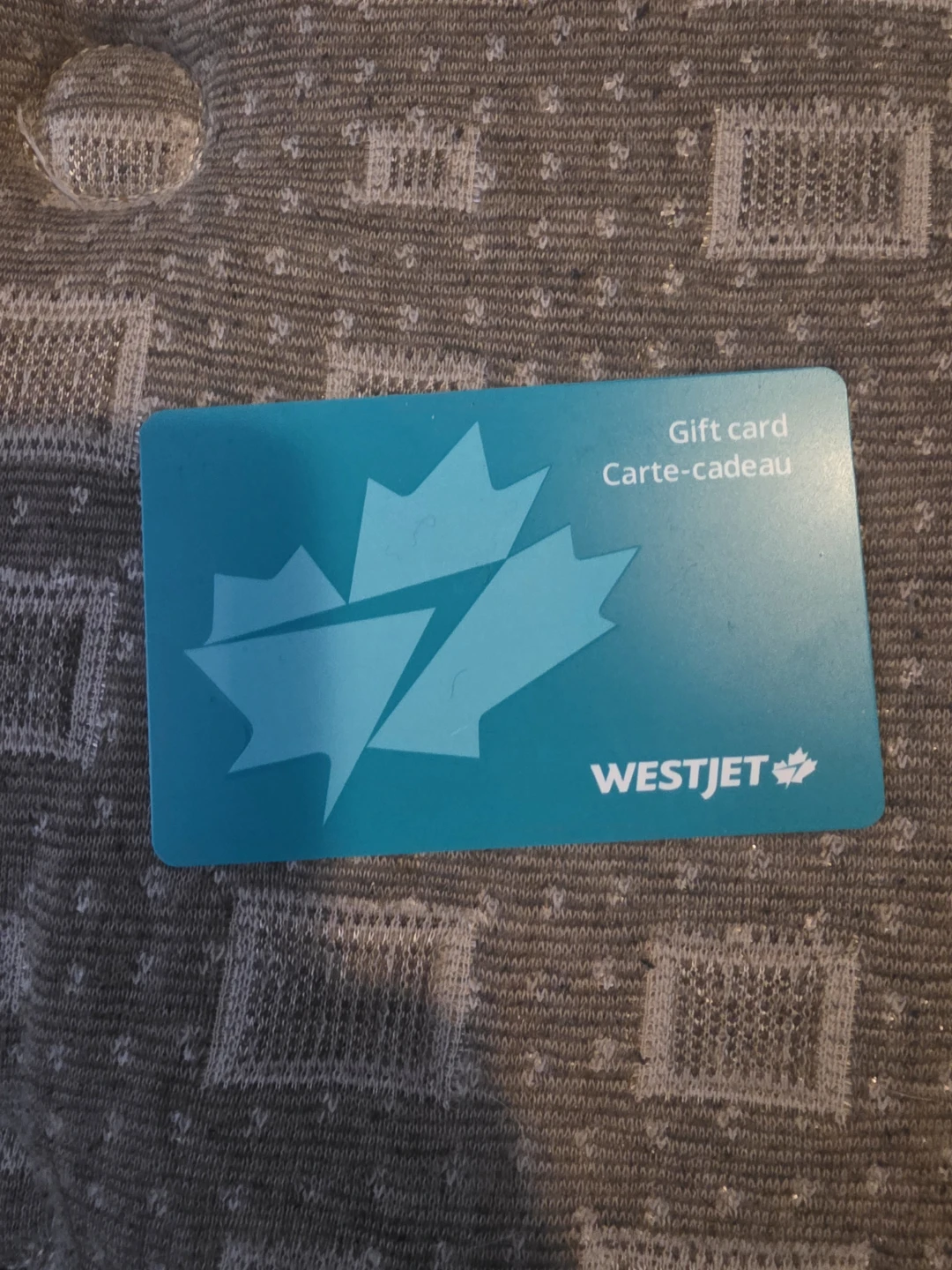 500 WestJet Gift Card