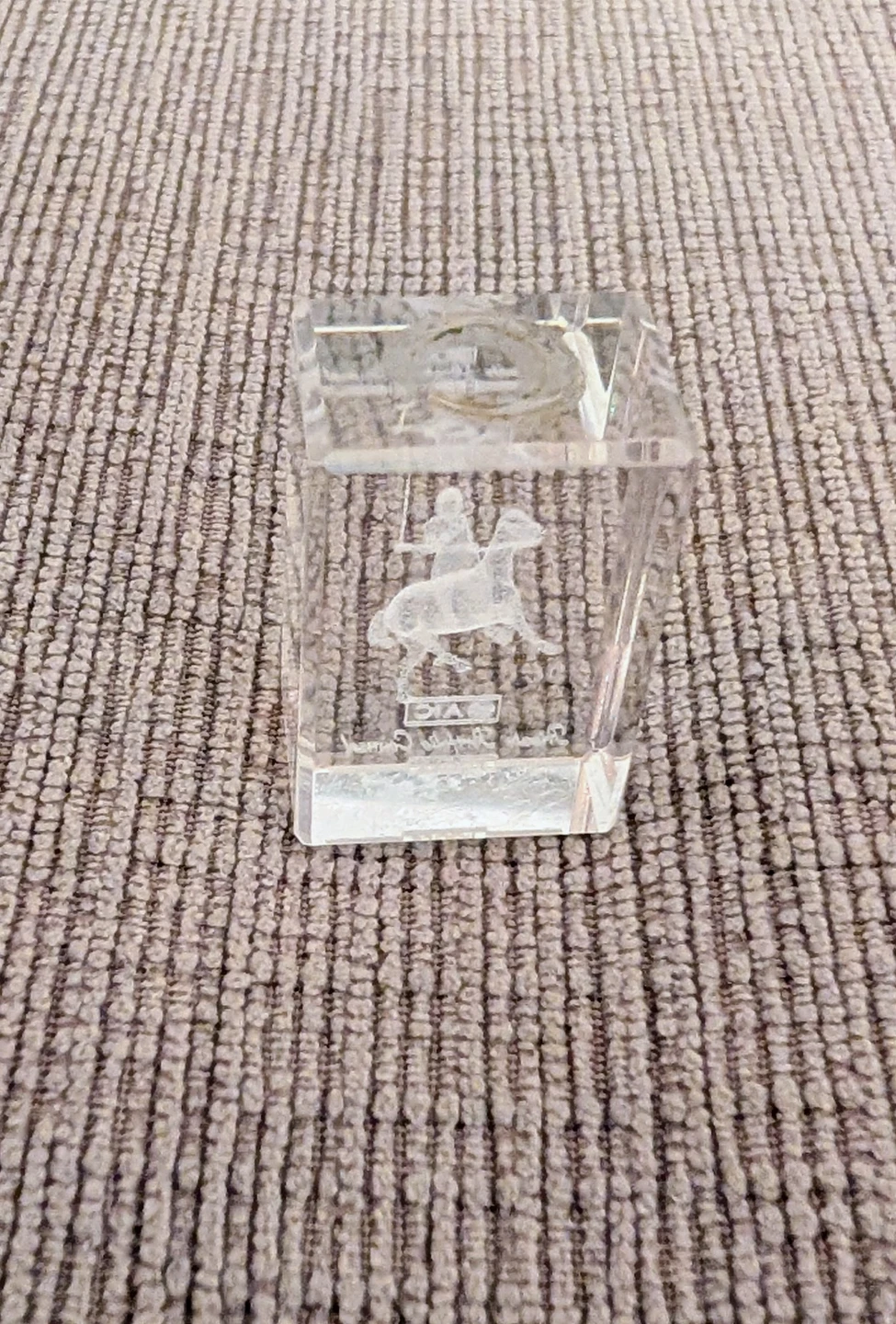 Brand New Vintage Collectible Horse Racing Sculpture - photo 2