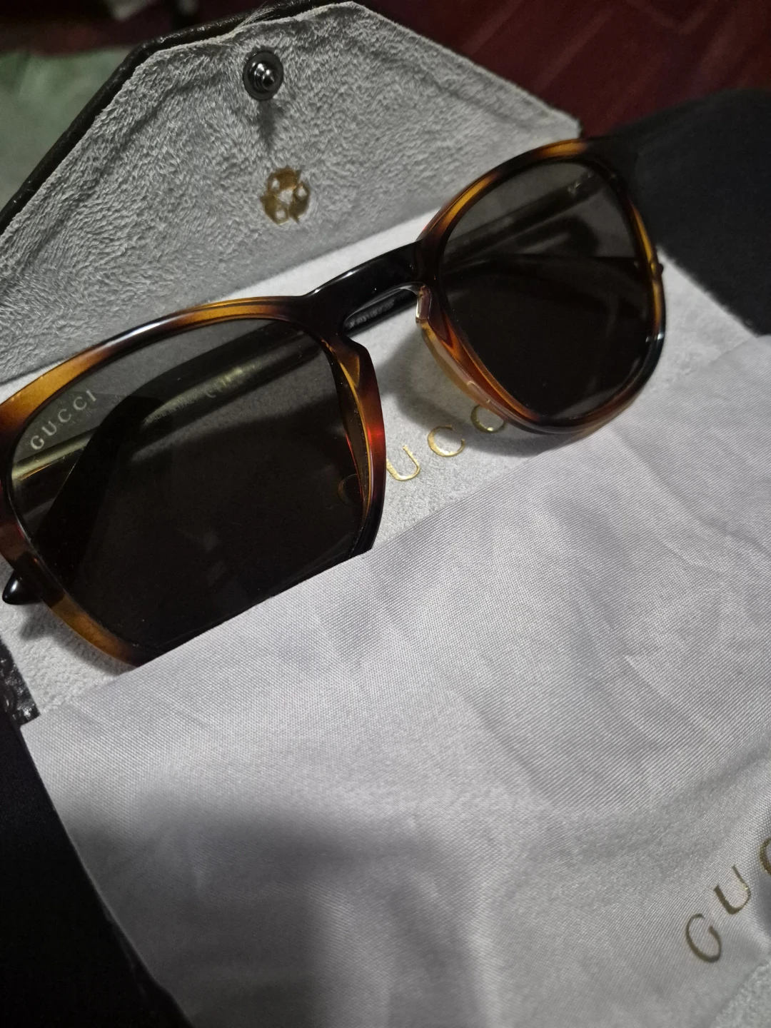 Gucci Brown Tortoise Sunglasses GG0792S - photo 3
