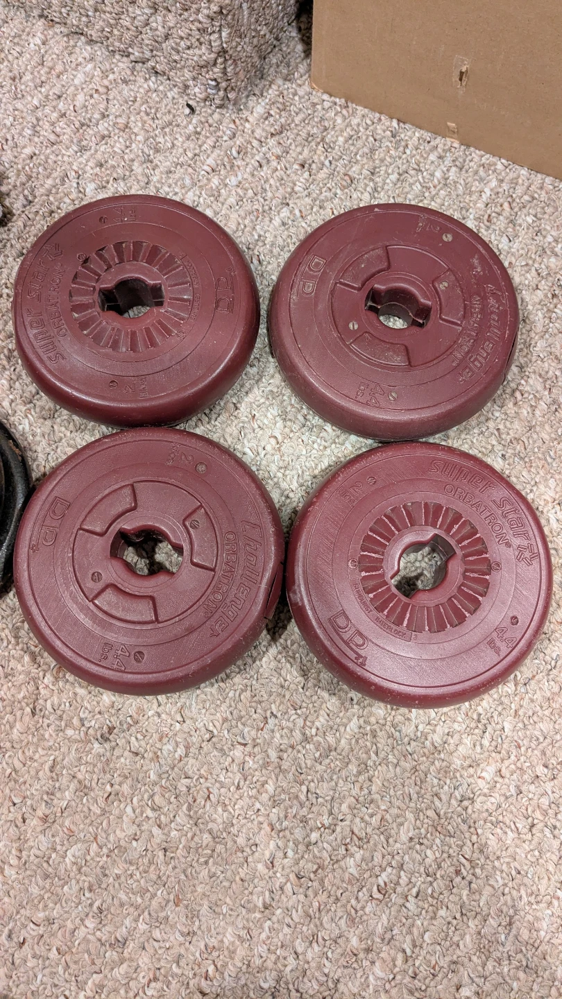 Weight Plates Set - Weider, Fitness Gear, DP - photo 4