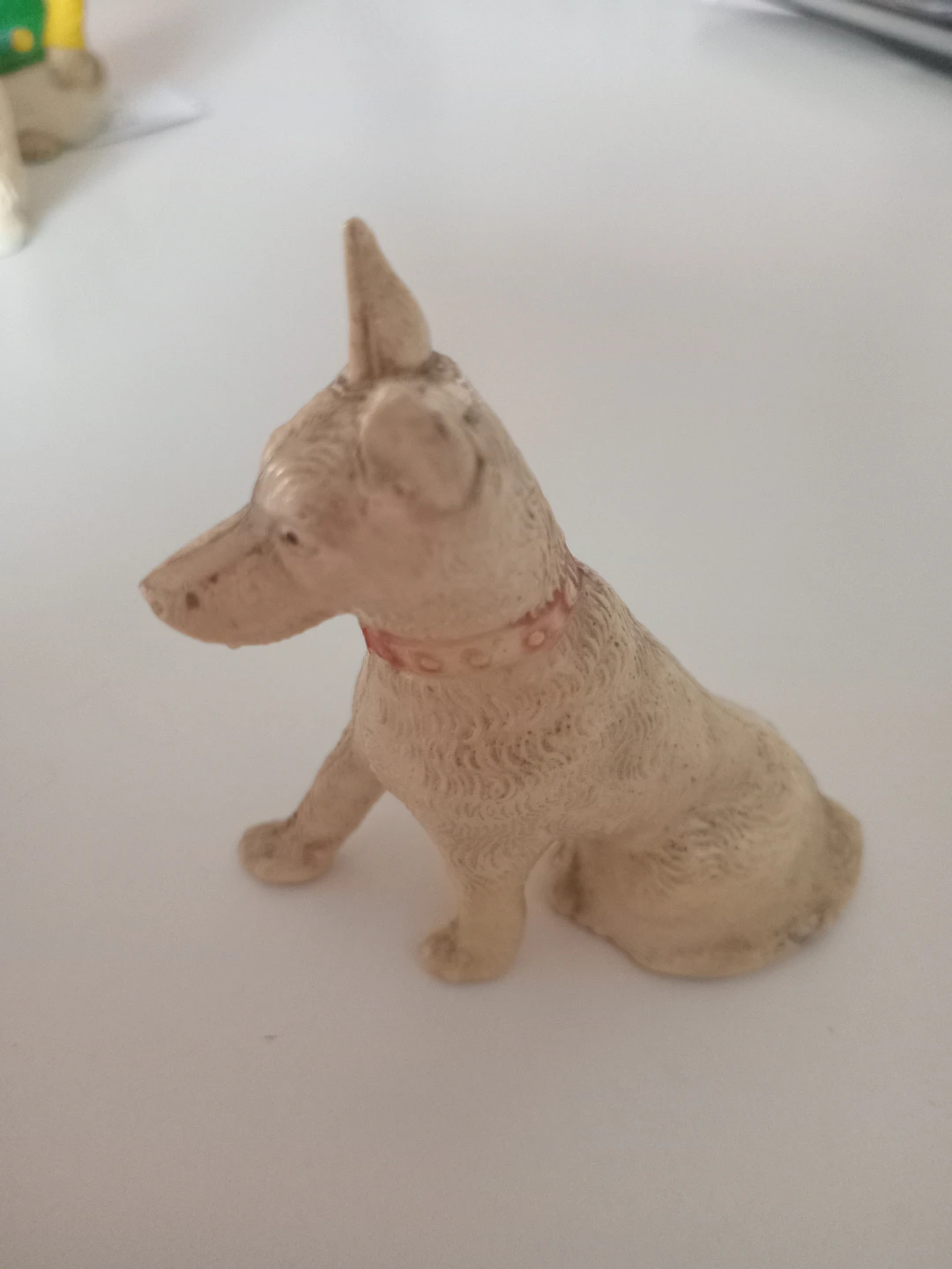 Vintage Sitting Dog Figurine