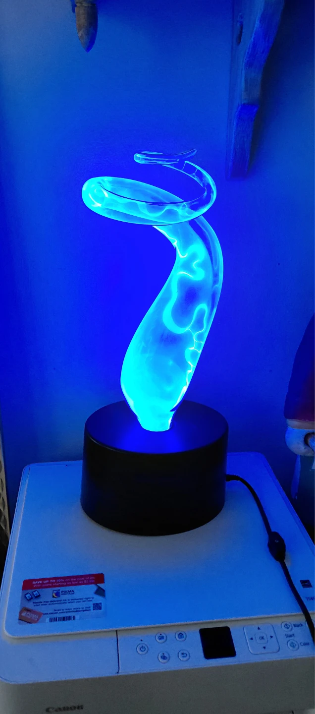Plasma Table Lamp - Blue - photo 2