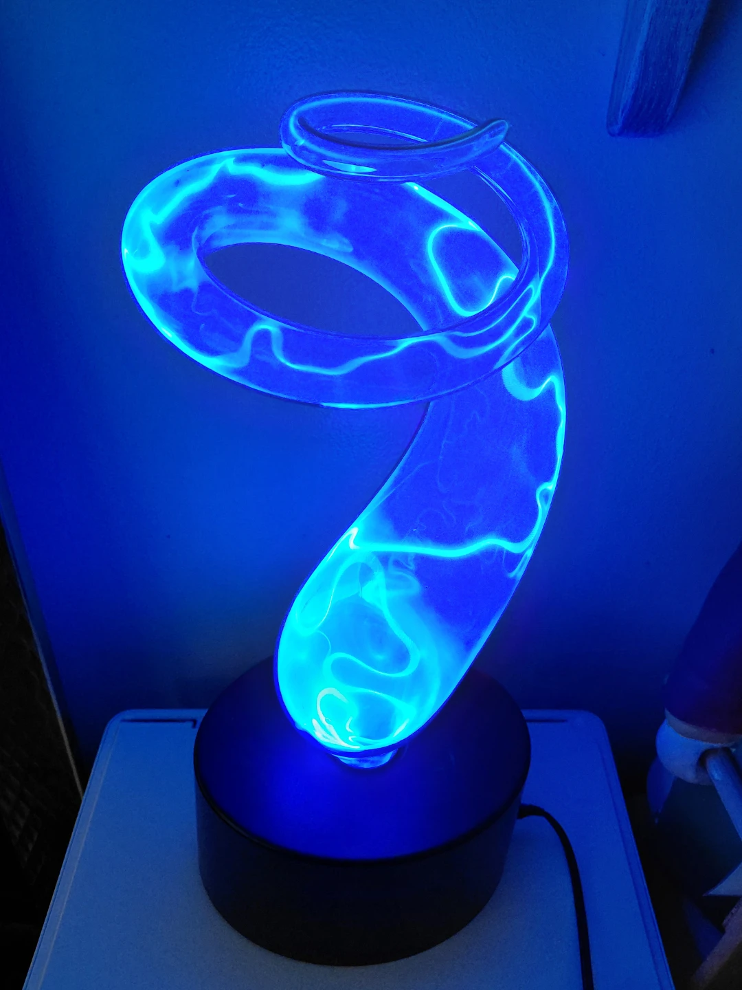 Plasma Table Lamp - Blue - photo 4