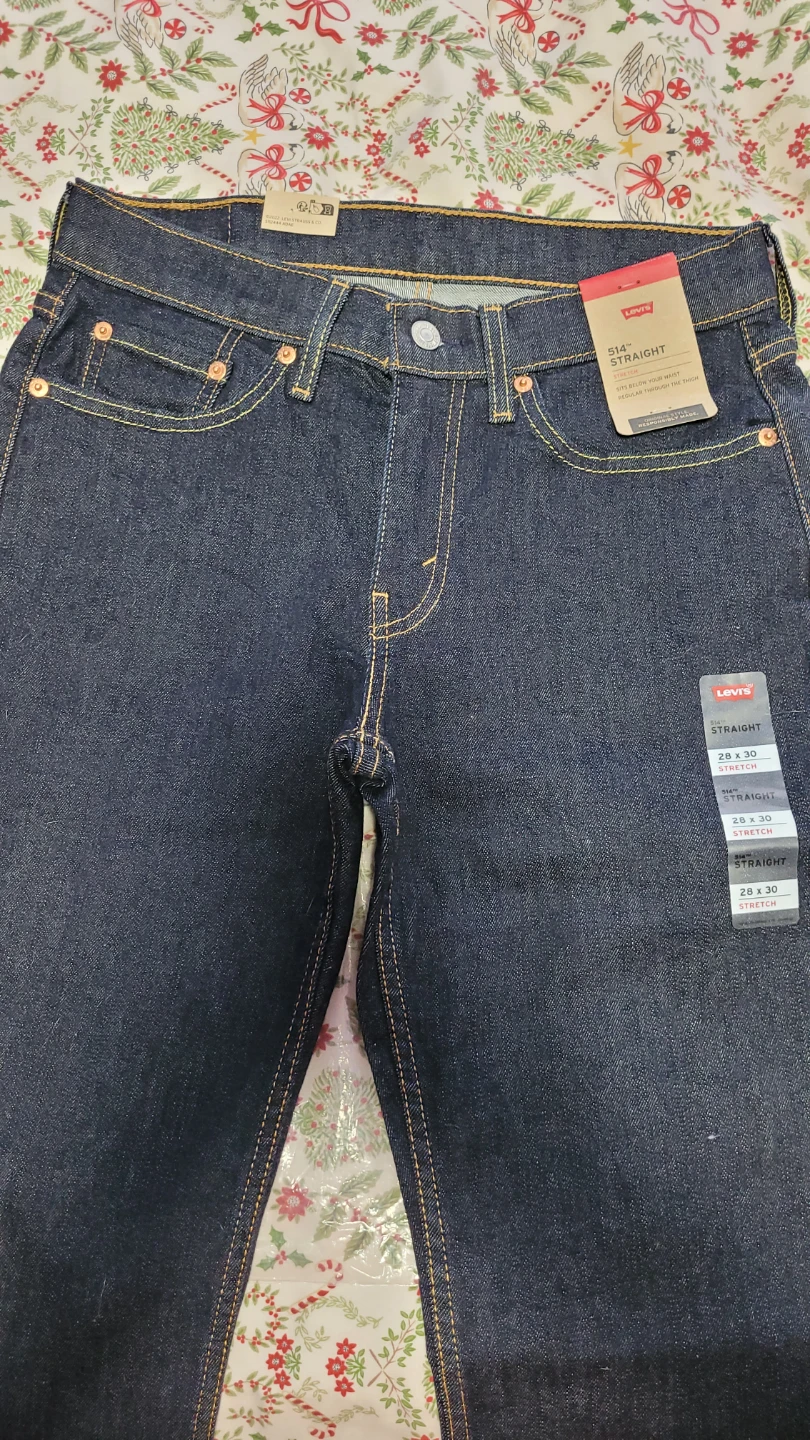 Levi's 514 Straight Fit Jeans, W28 L30, New - photo 2
