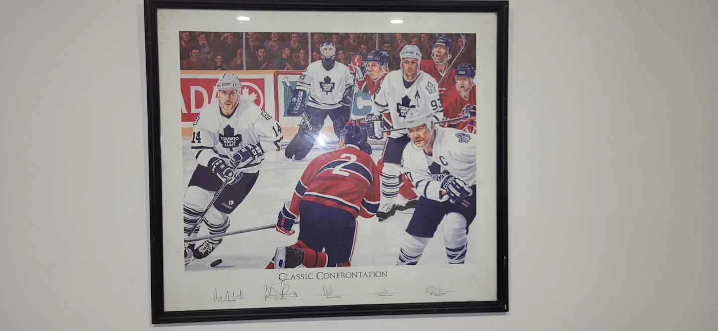 Classic Confrontation Leafs Lithograph - photo 2