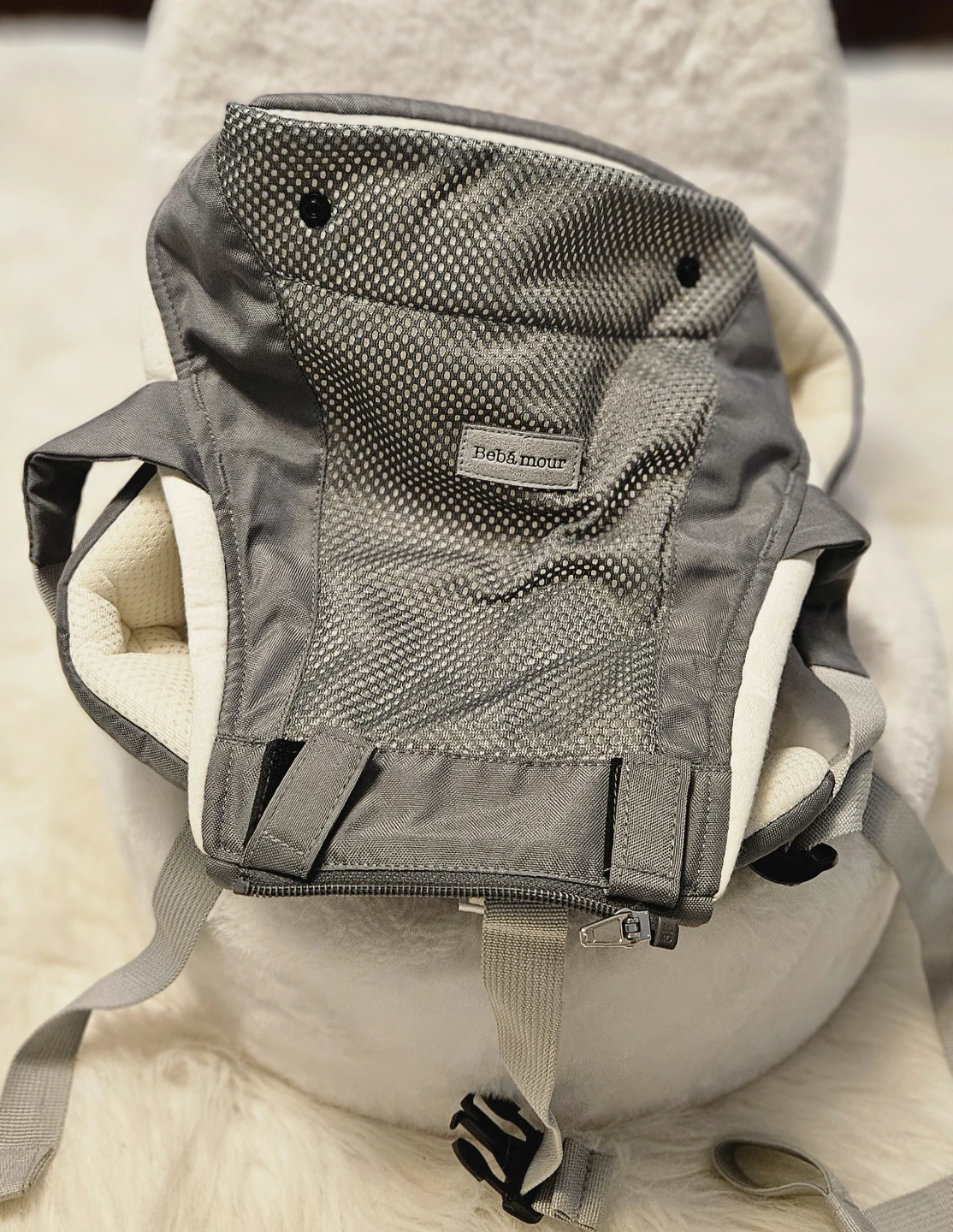 Bebamour Grey Hip Seat Carrier - photo 4