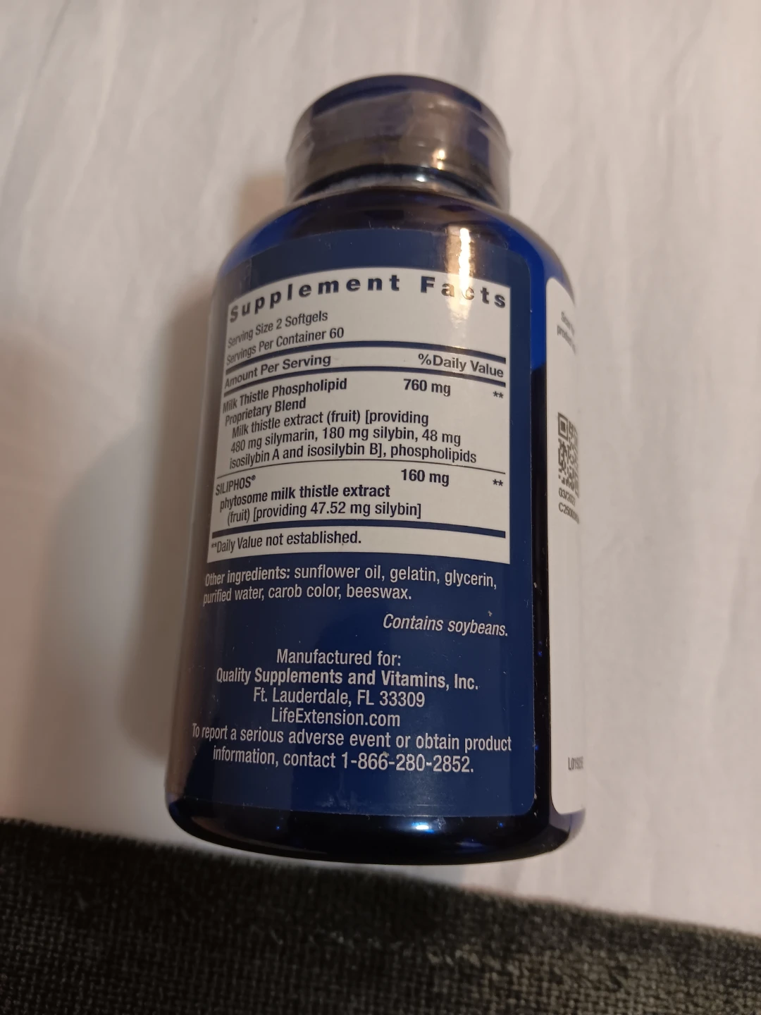 Life Extension Advanced Milk Thistle, 120 Softgels unopened - photo 2