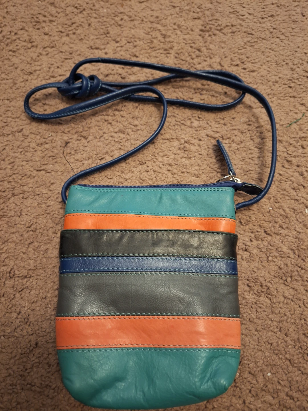 Striped Crossbody Bag - photo 2