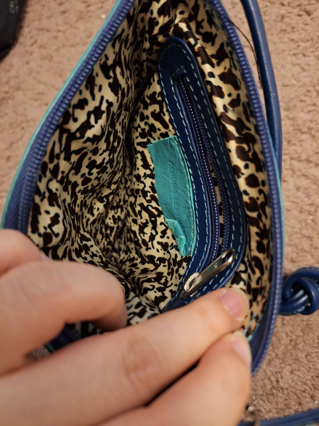 Striped Crossbody Bag - photo 3