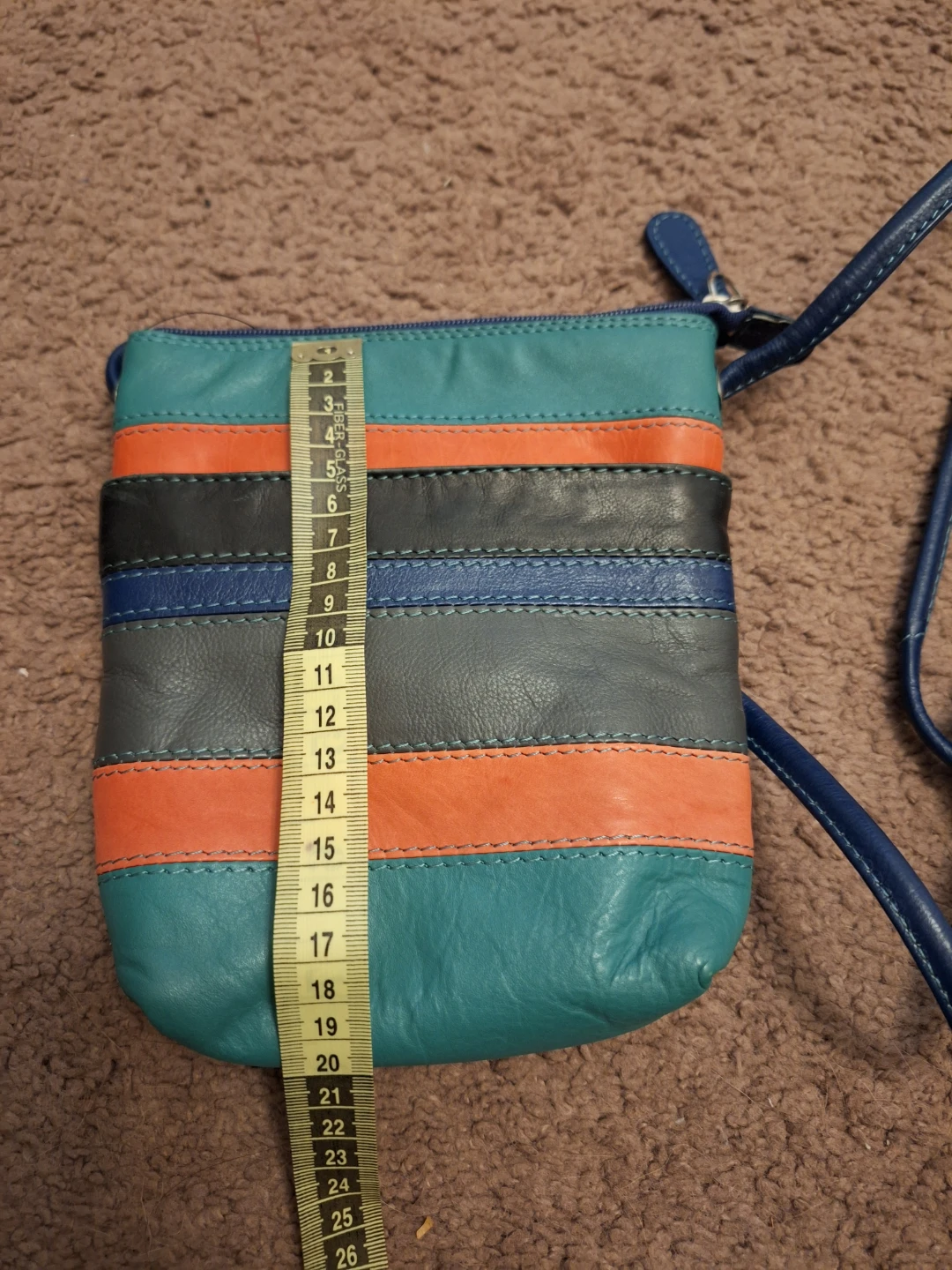 Striped Crossbody Bag - photo 4