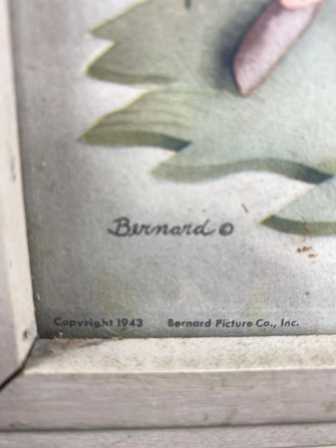 Vintage Bernard Picture Co. Framed Art - photo 3