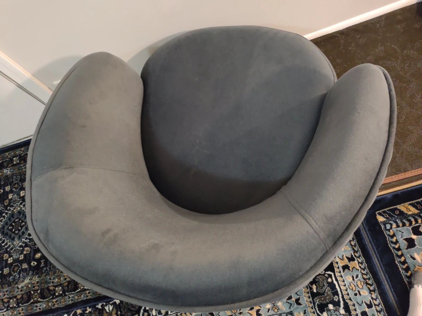 Gray upholstered Accent Chair 🥕 - photo 5