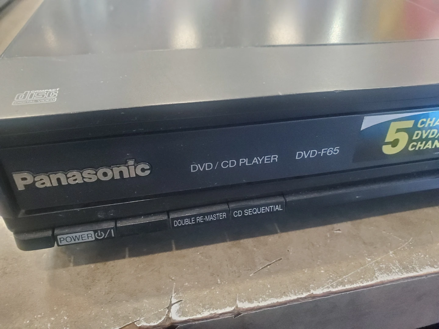 Panasonic DVD-F65 5-Disc Changer DVD/CD Player - photo 3