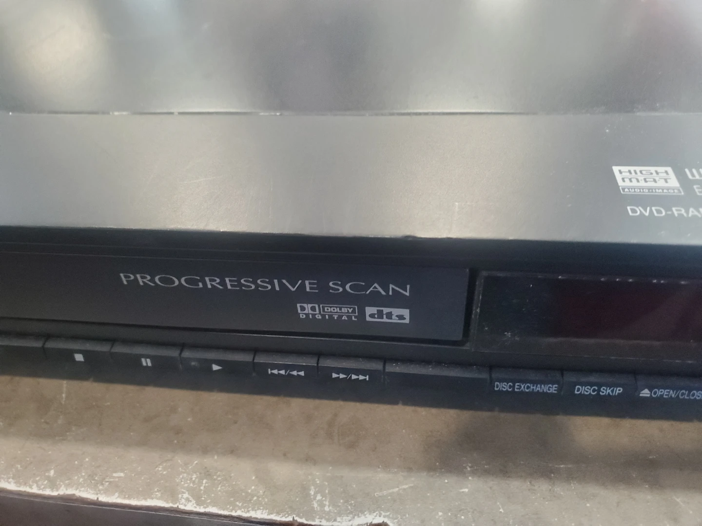 Panasonic DVD-F65 5-Disc Changer DVD/CD Player - photo 4