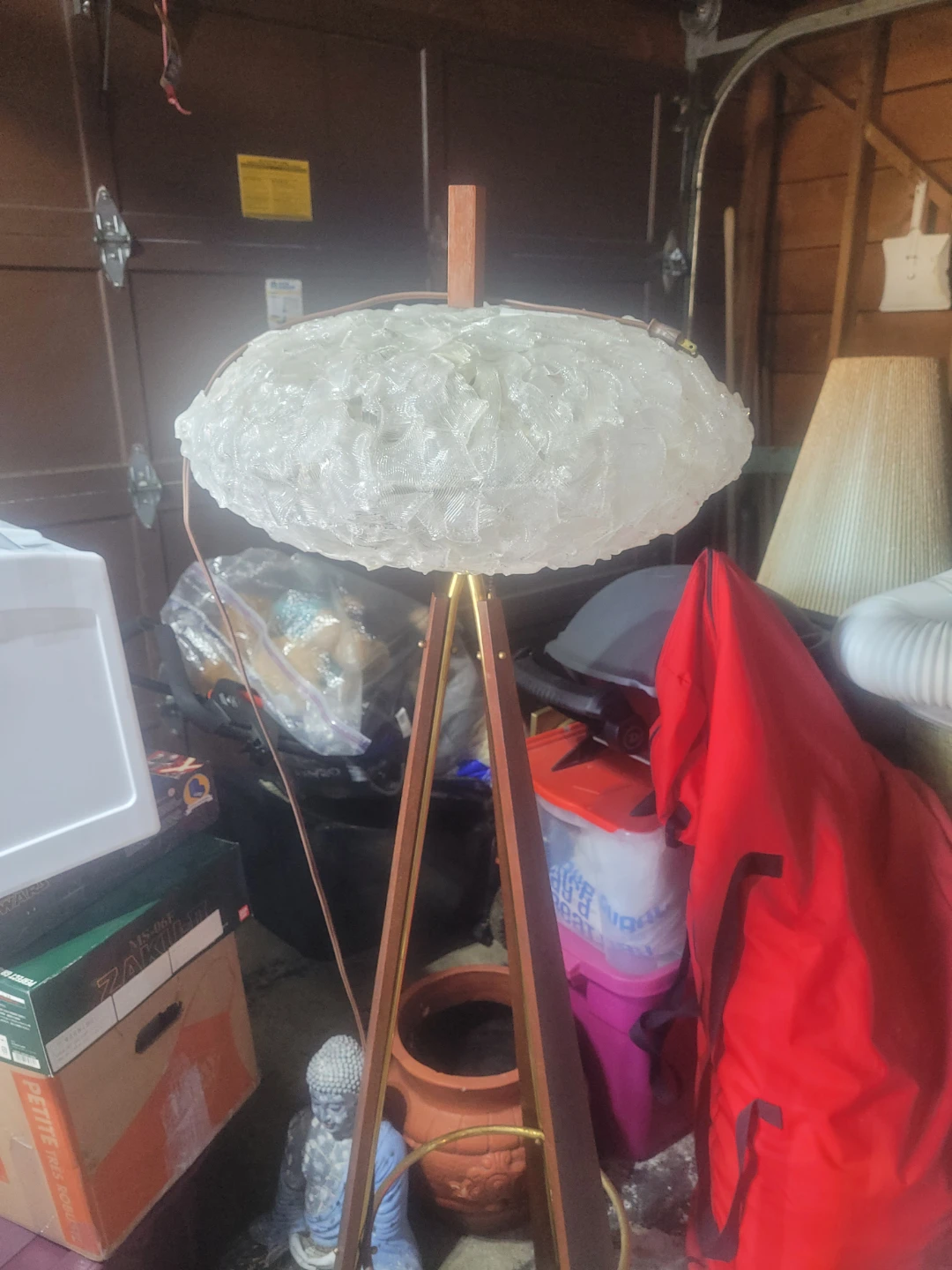 Mid-Century Modern Style Tripod Floor Lamp