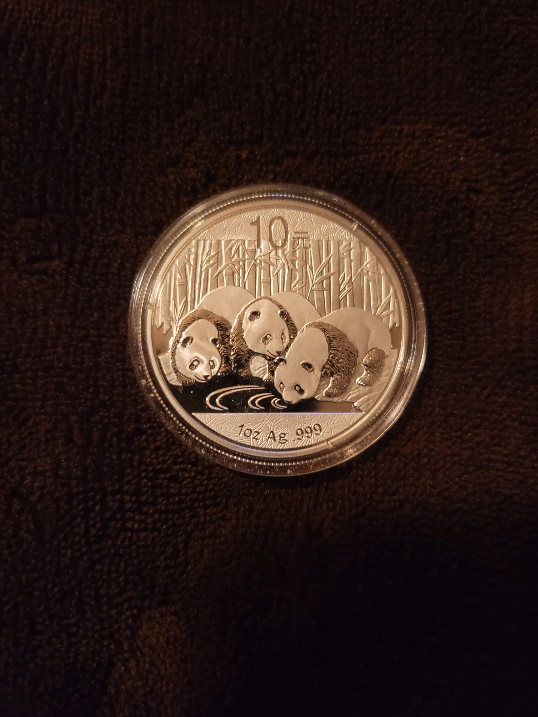 2013 Chinese Panda 1oz Silver Coin