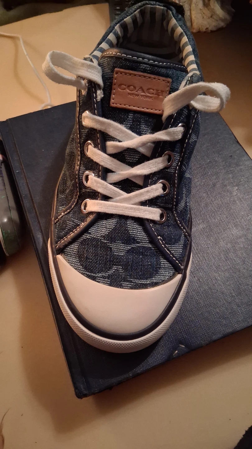 Coach New York Denim Sneakers - photo 4