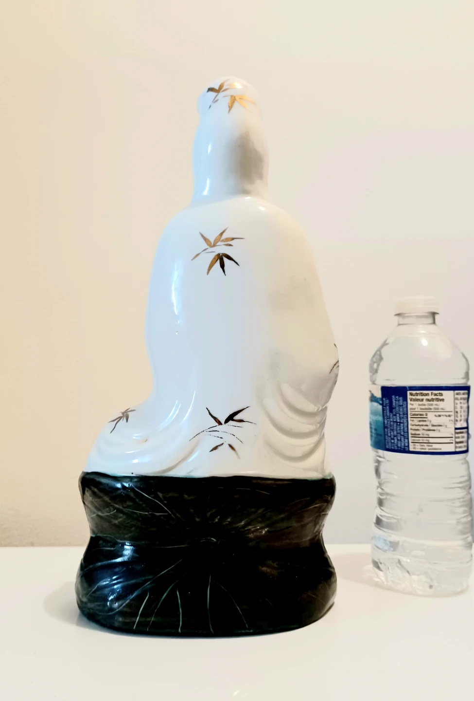 Vtg Kuan Yin Jingdezhen Porcelain Statue - photo 4