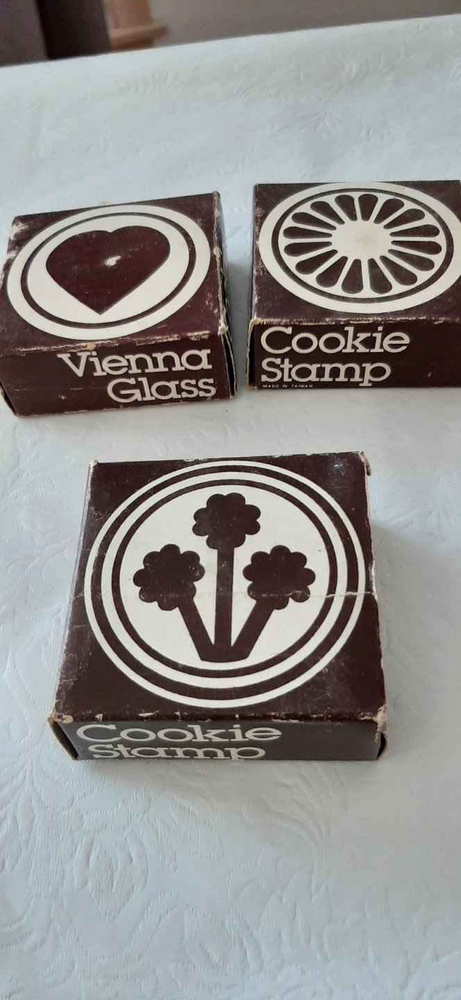 Kuebler Vienna Glass Cookie Stamps