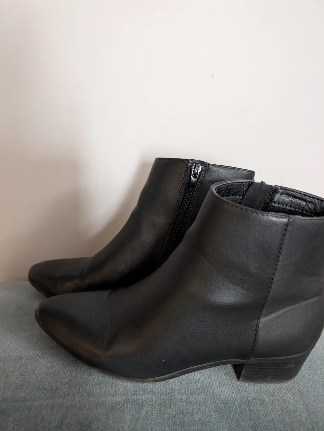Black ankle boots - photo 3