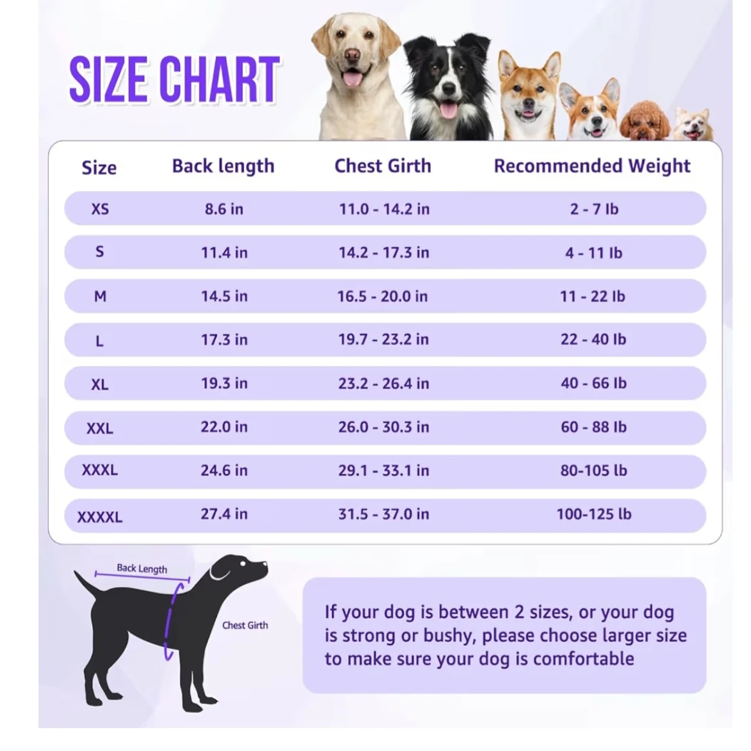 Xs- Dog Surgery Recovery Suit, Dog Cone E-Collar - photo 4