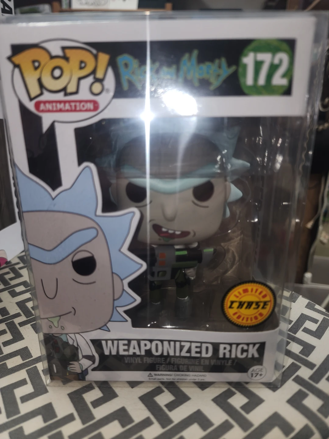 Funko Pop! Rick and Morty Weaponized Rick #172 Chase Edition