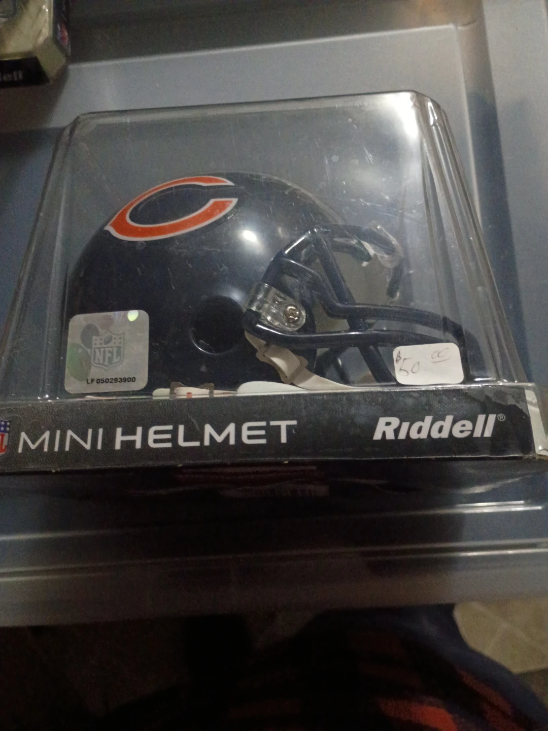 Riddell Chicago Bears Mini Helmet Stefan Humphries Signed