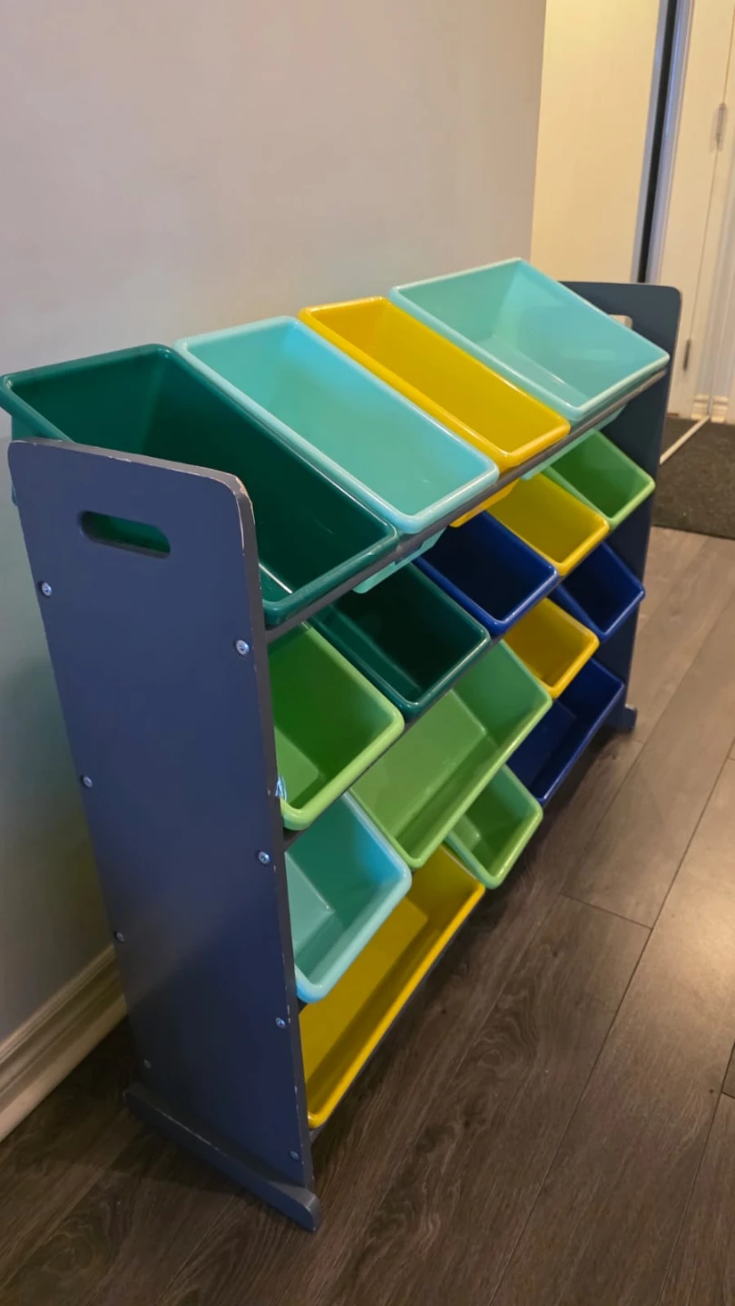 Kids Toy Organizer, 16 Storage Bins. - photo 4