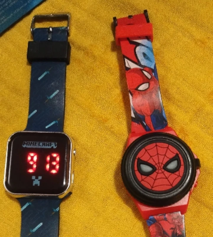 Kids Minecraft & Spiderman Digital Watches - photo 2