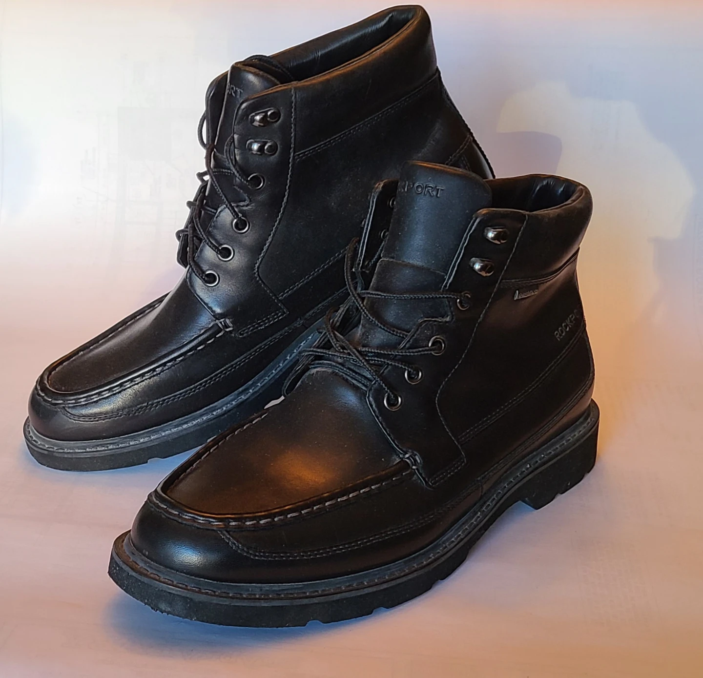 Men's Black Rockport Boots