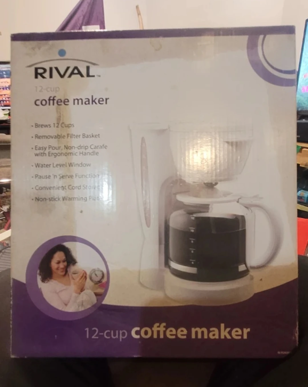 RIVAL 12-Cup Coffee Maker