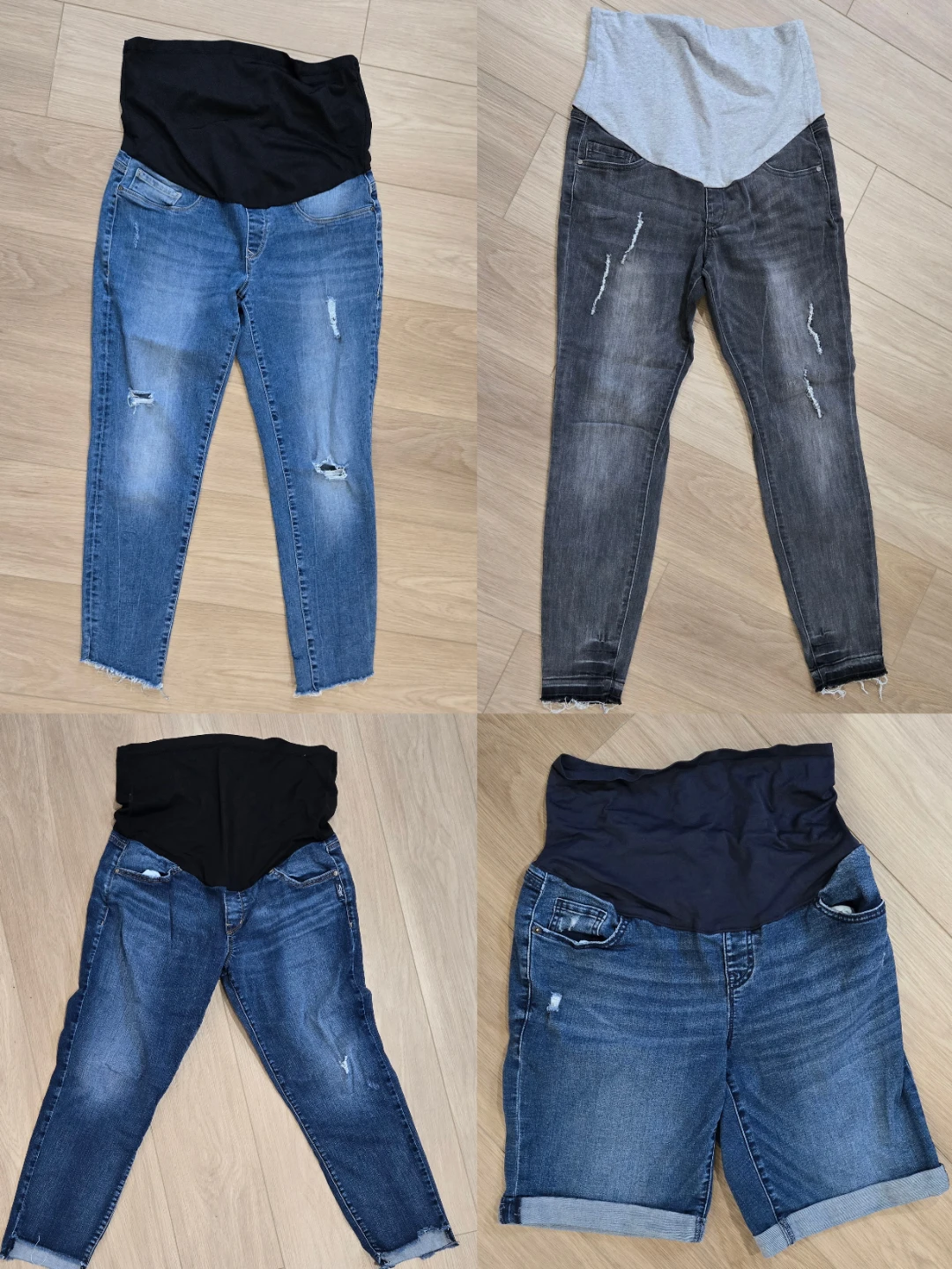 Old Navy Maternity Bundle: Jeans & Shorts, Size L