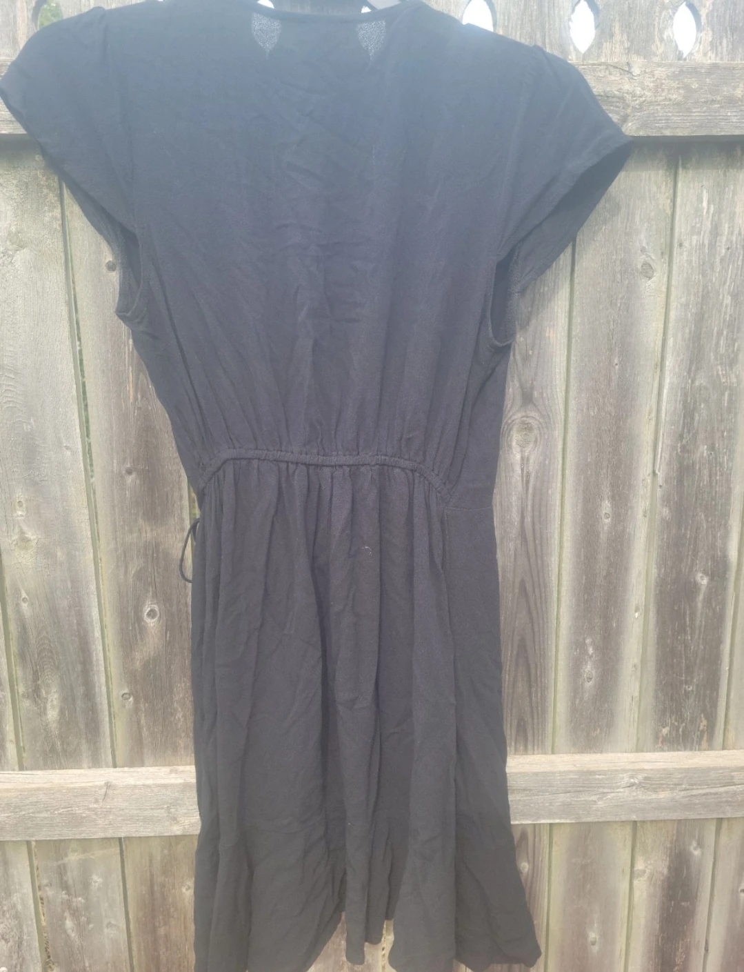 Mossimo Supply Co. Black Wrap Dress Size M - photo 3