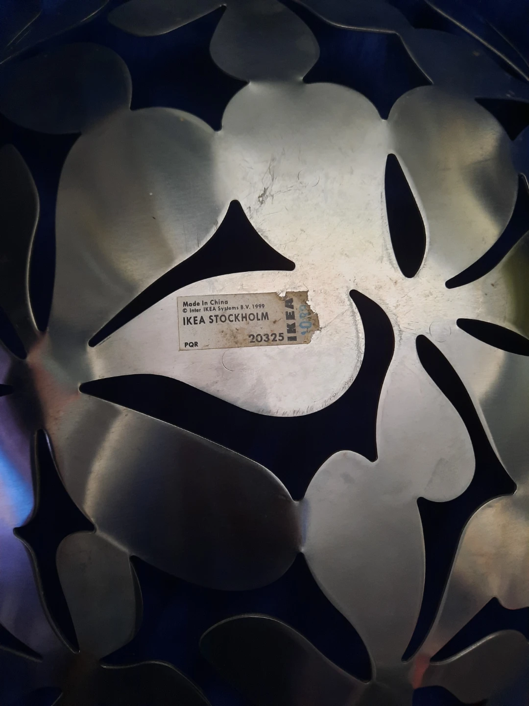 Floral Metal Decorative Bowl - photo 3