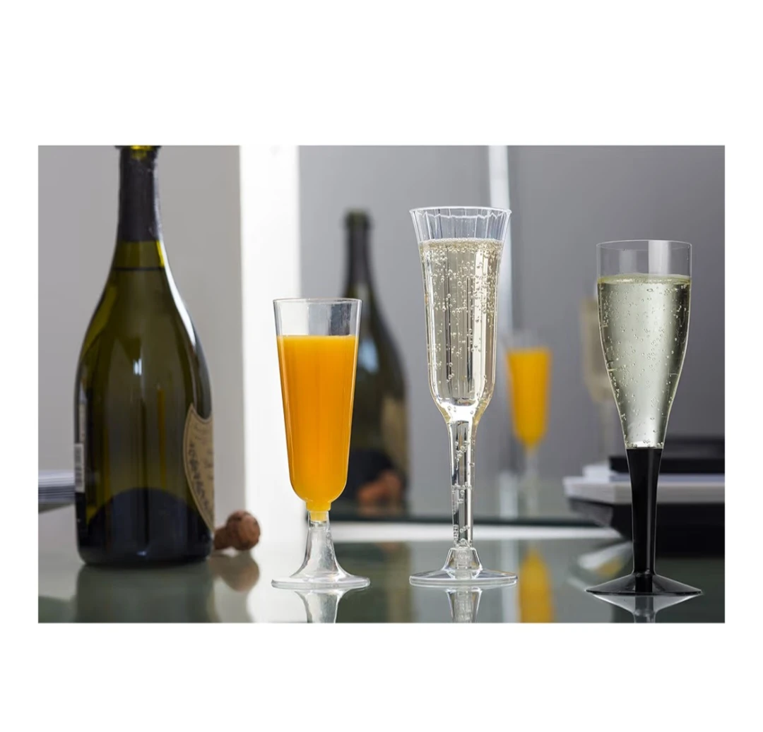 Party Essentials Deluxe Champagne Flutes - 10 Pack - photo 3
