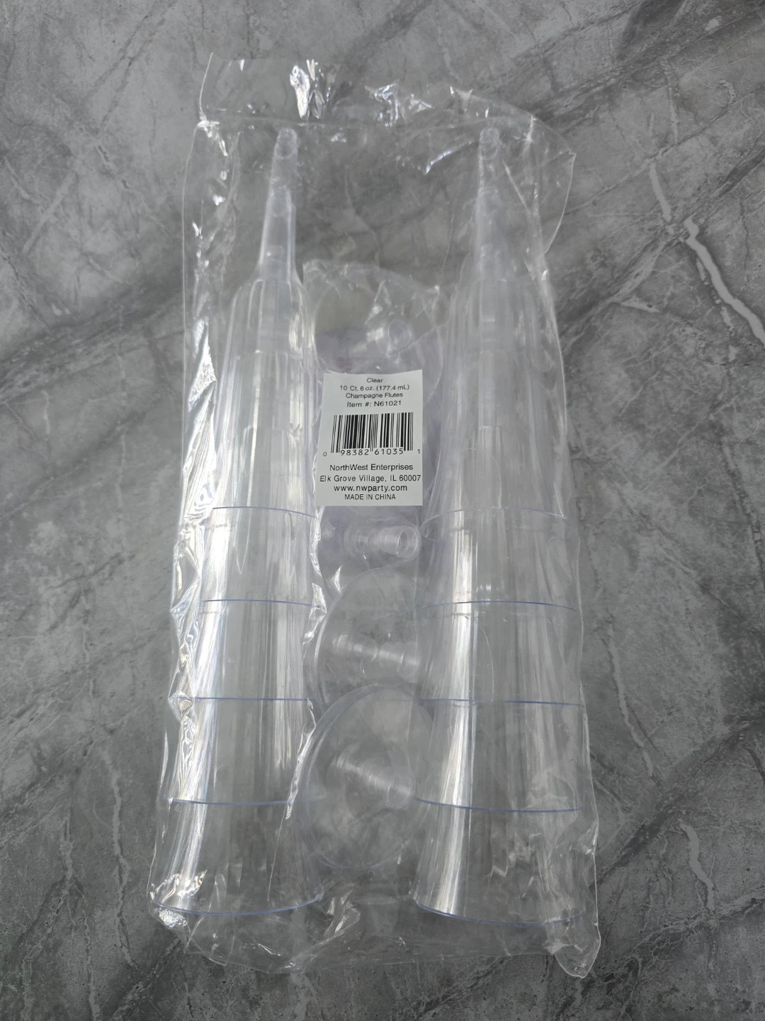 Party Essentials Deluxe Champagne Flutes - 10 Pack - photo 5