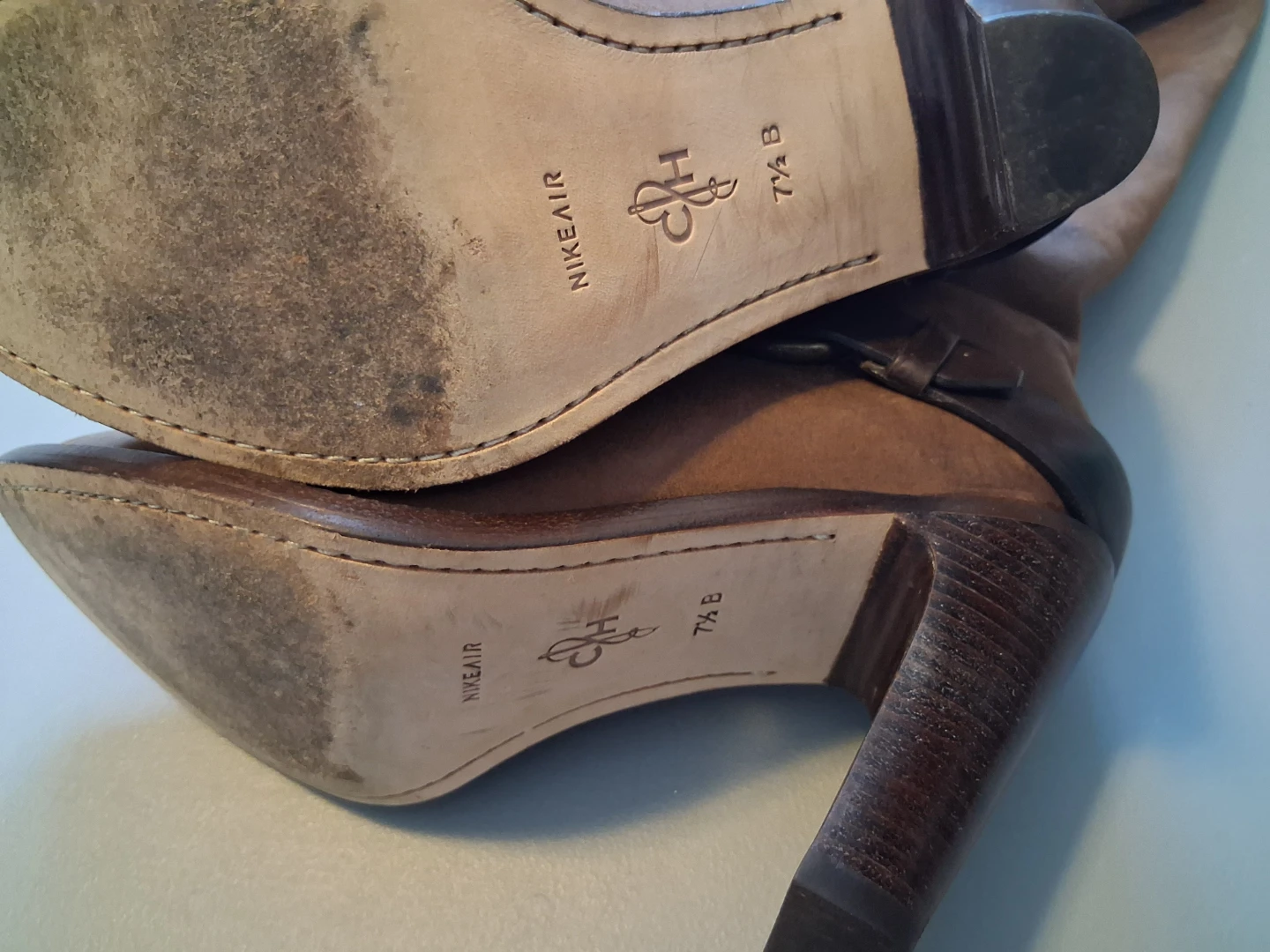 Cole Haan Brown Leather Boots - Size 7.5 - photo 3