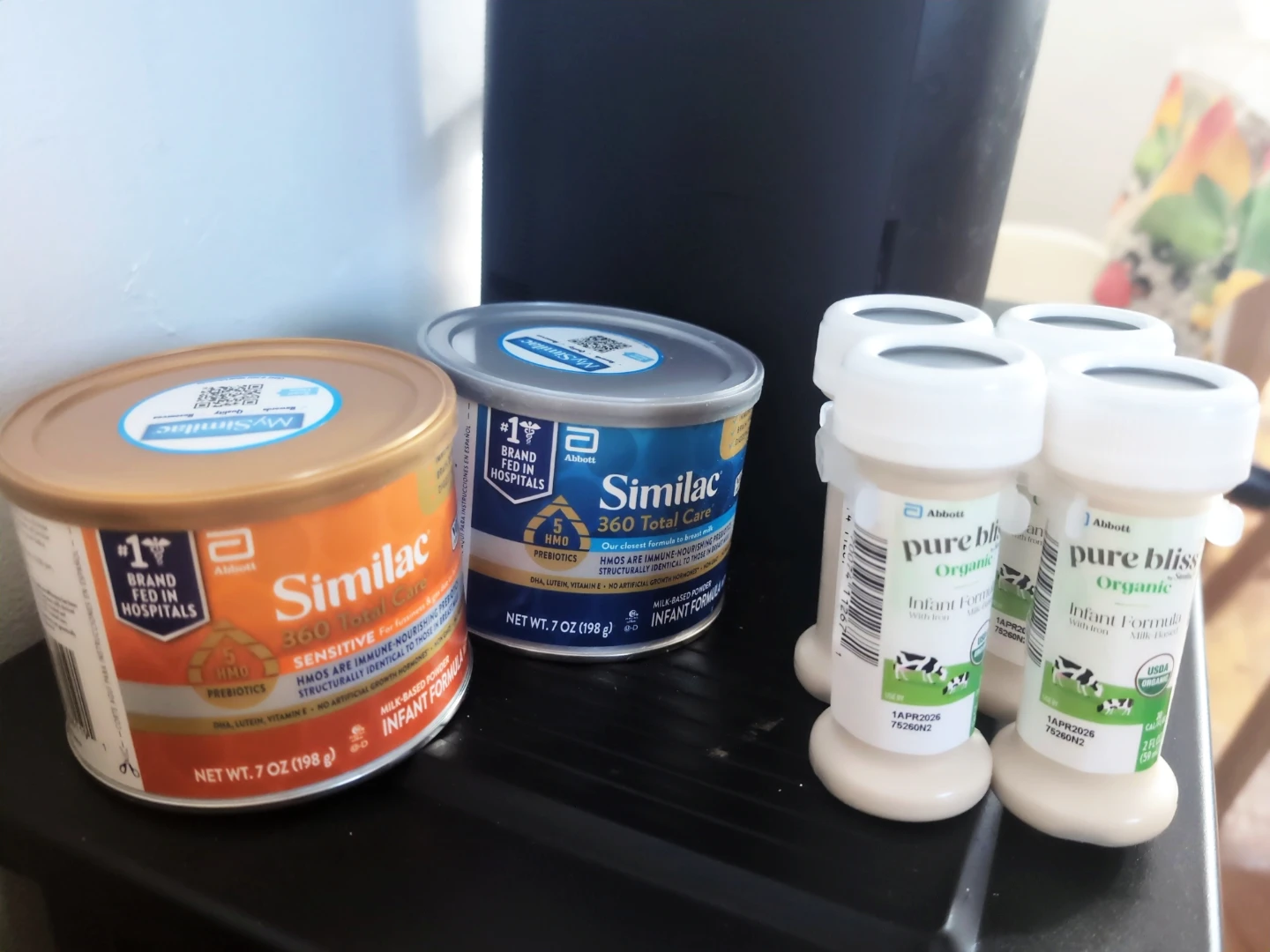 Similac & Pure Bliss Organic Infant Formula