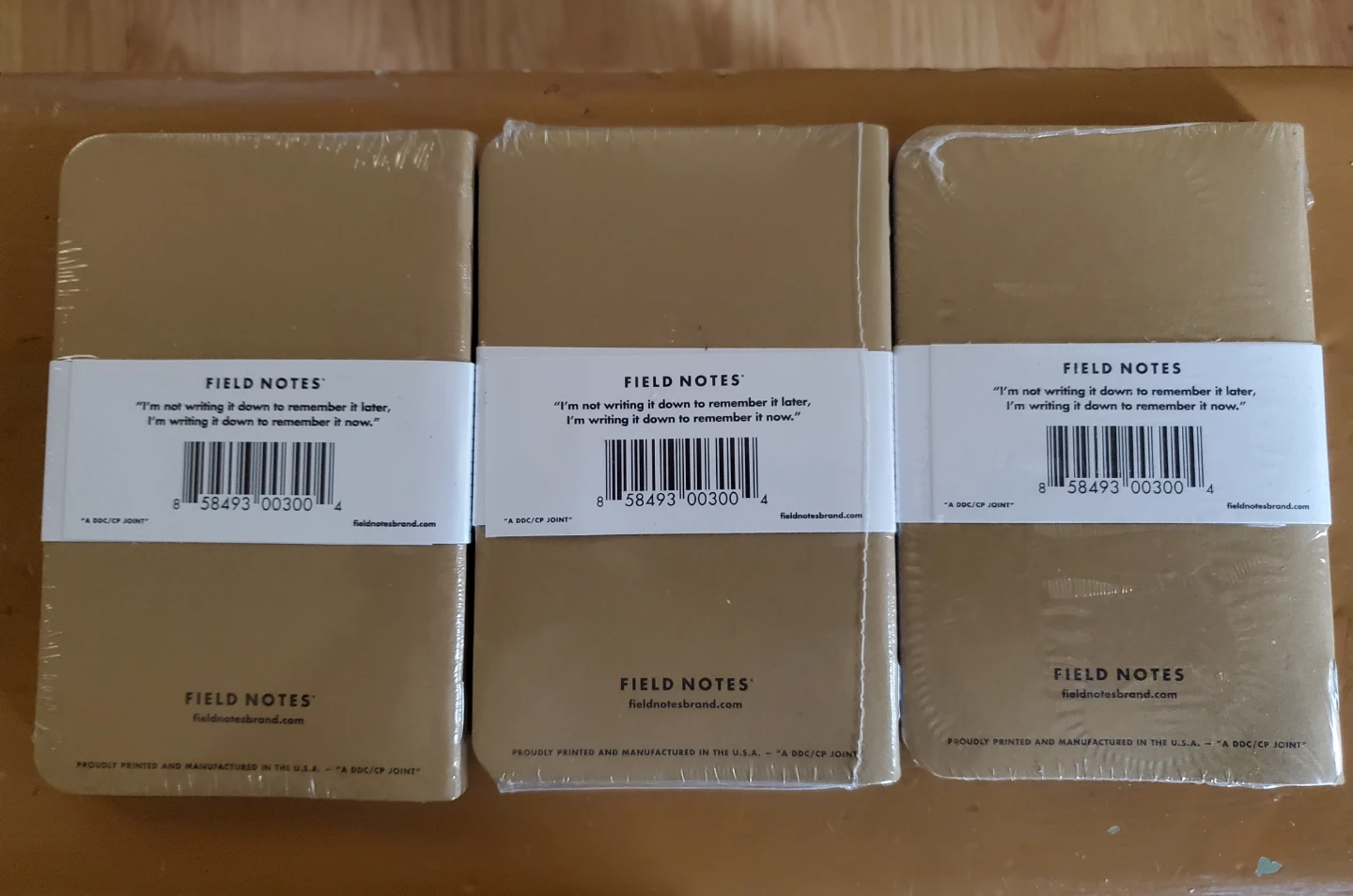 Field Notes Graph Paper Memo Books Set of 3 - photo 2