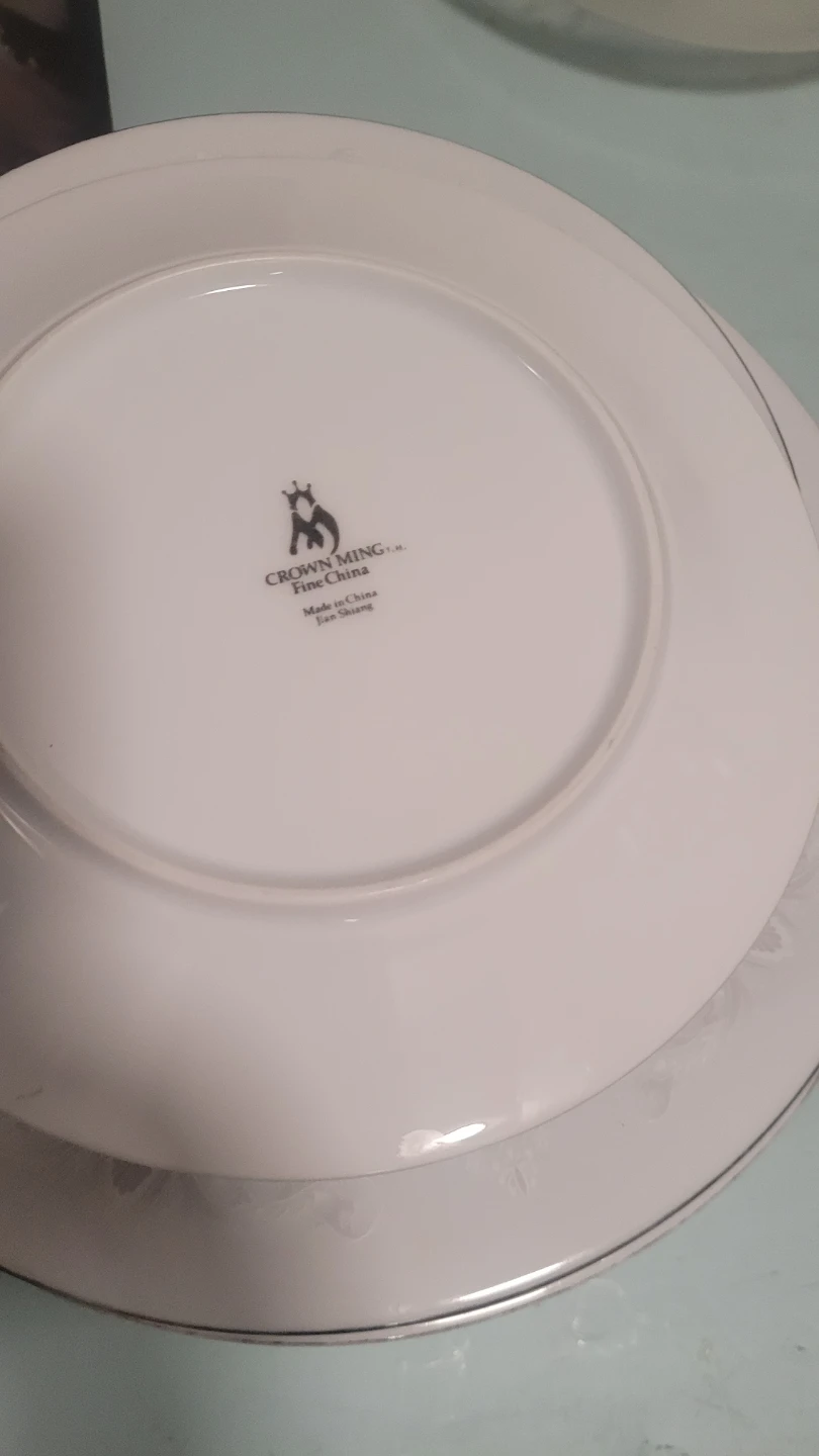 Crown Ming Fine China Dinner Plates (Set of 14) - photo 2